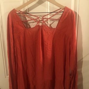 Entro Beautiful But Edgy Top (marsala)